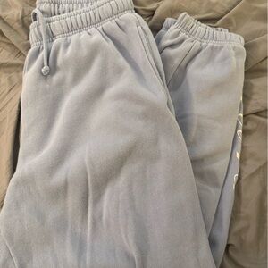 PINK Victoria's Secret Light Blue Joggers